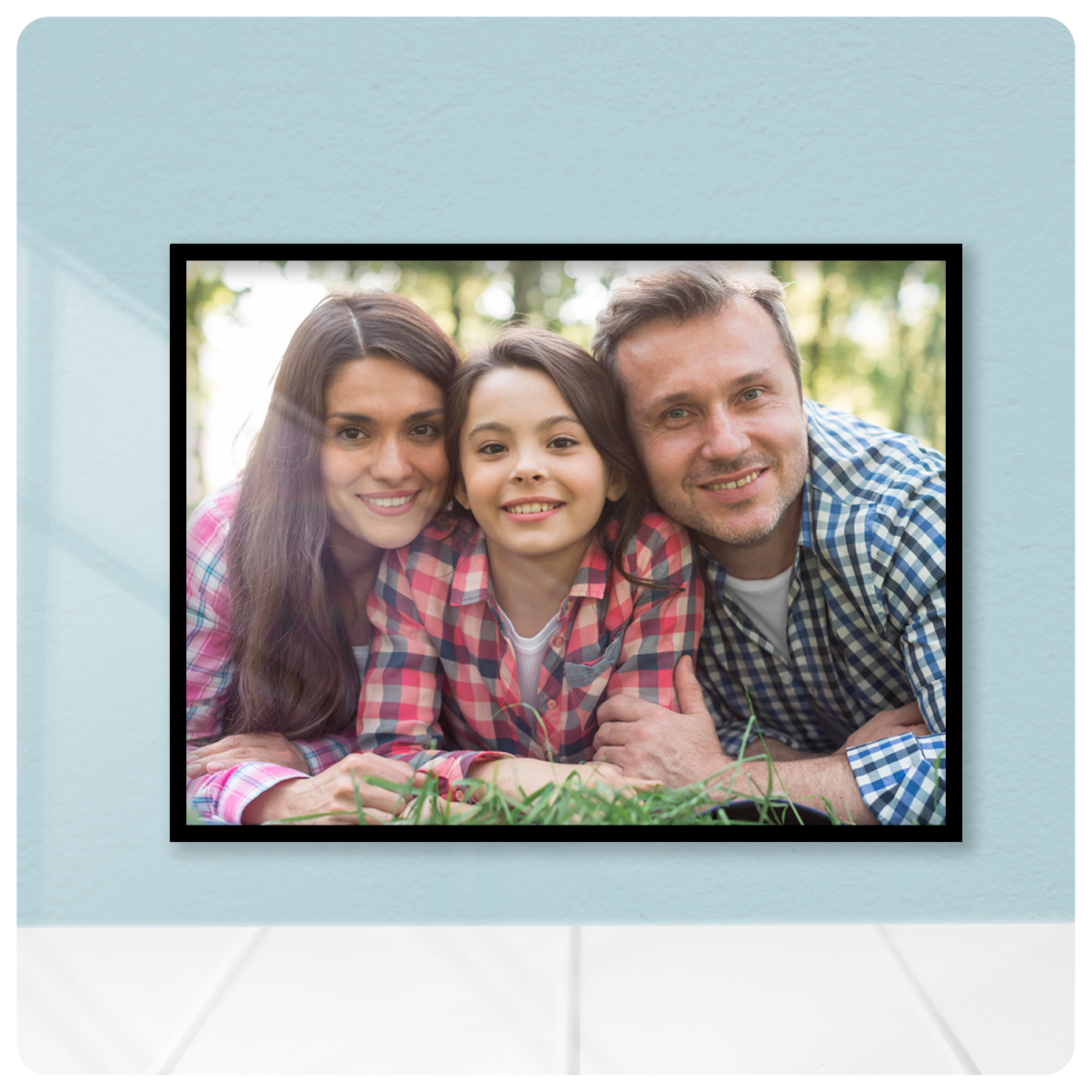 Full-Size Wooden Family Picture Frame